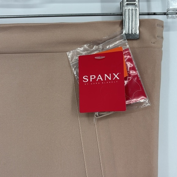 SPANX Oncore Sculpting High-Waisted Mid-Thigh Short Women’s Size Large Nude NWT! - Picture 4 of 15